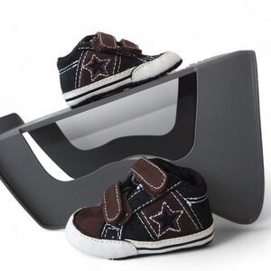 Converse One Star Crib Sneakers Brown / Black Infant Baby 1